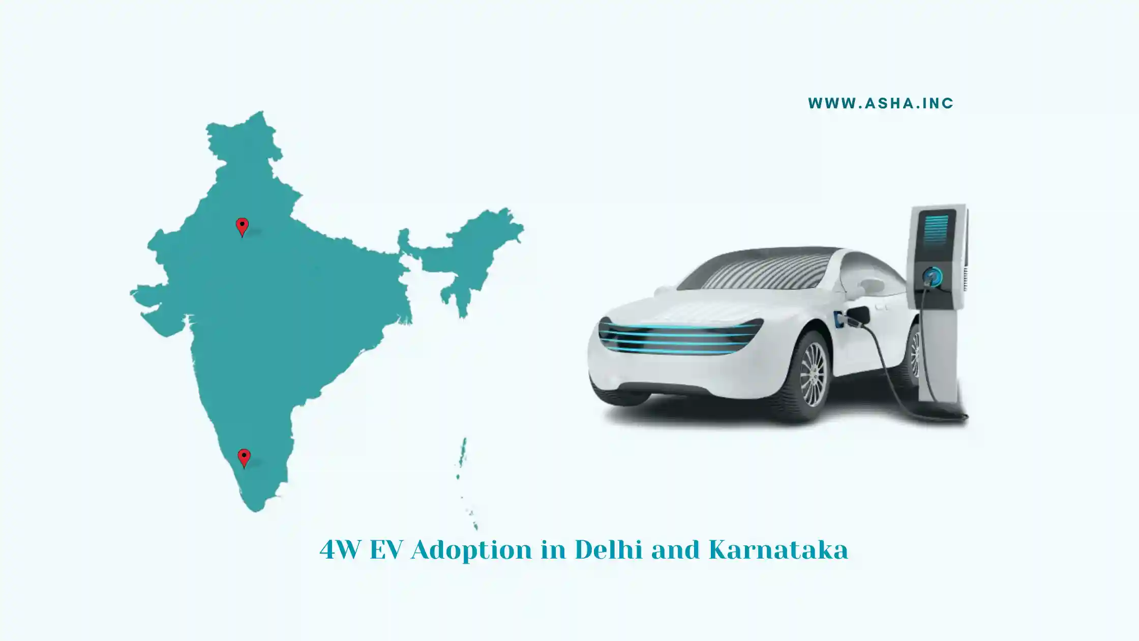  4W EV Adoption in Delhi and Karnataka